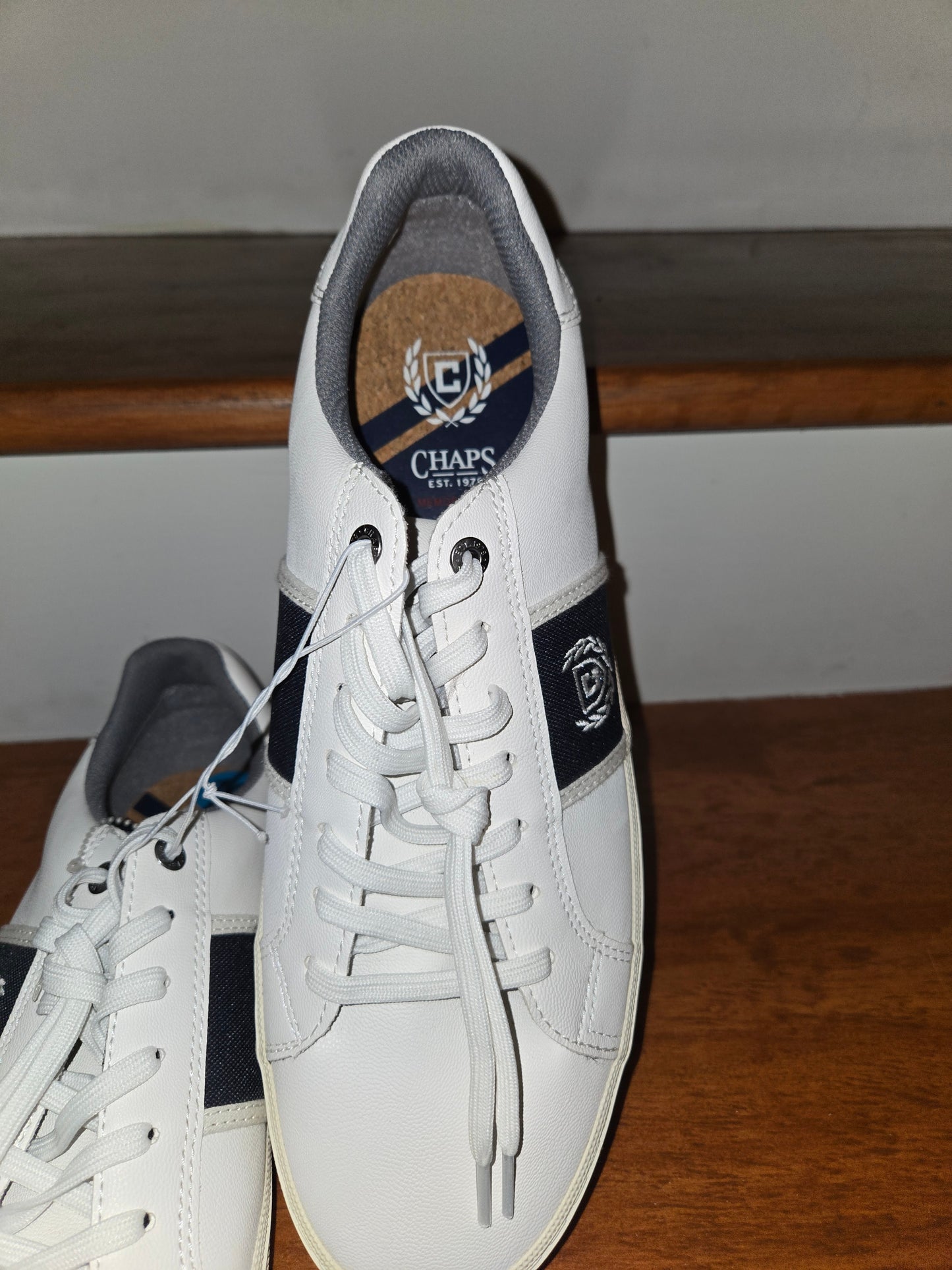 CHAPS CASUAL SNEAKERS (WHITE)/NEW