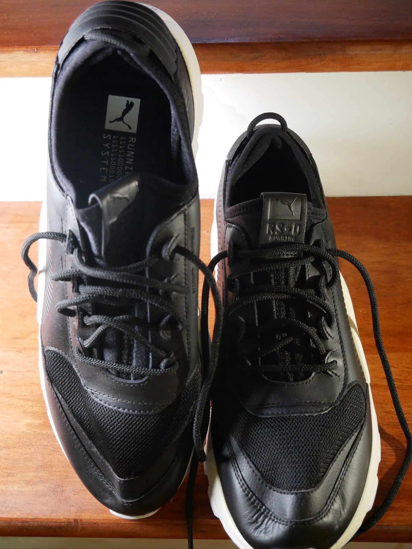 PUMA RS-I LOW TOP SNEAKERS (BLACK) /NEW