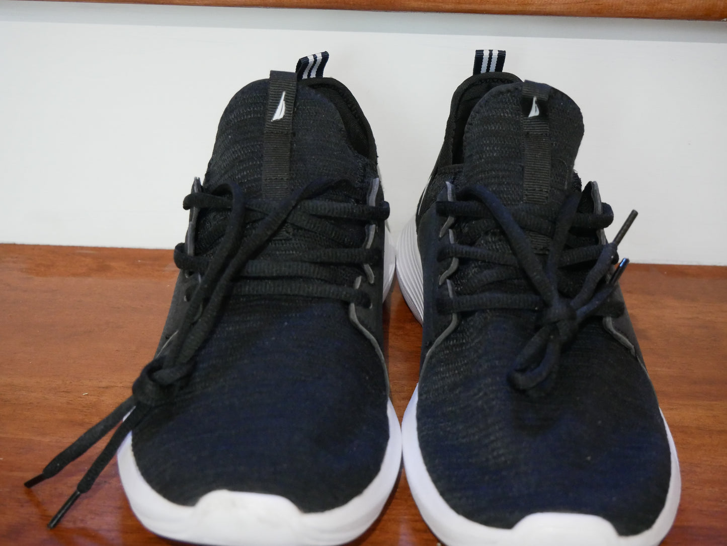 NAUTICA RAINEY LOW TOP SNEAKERS (BLACK)/ NEW