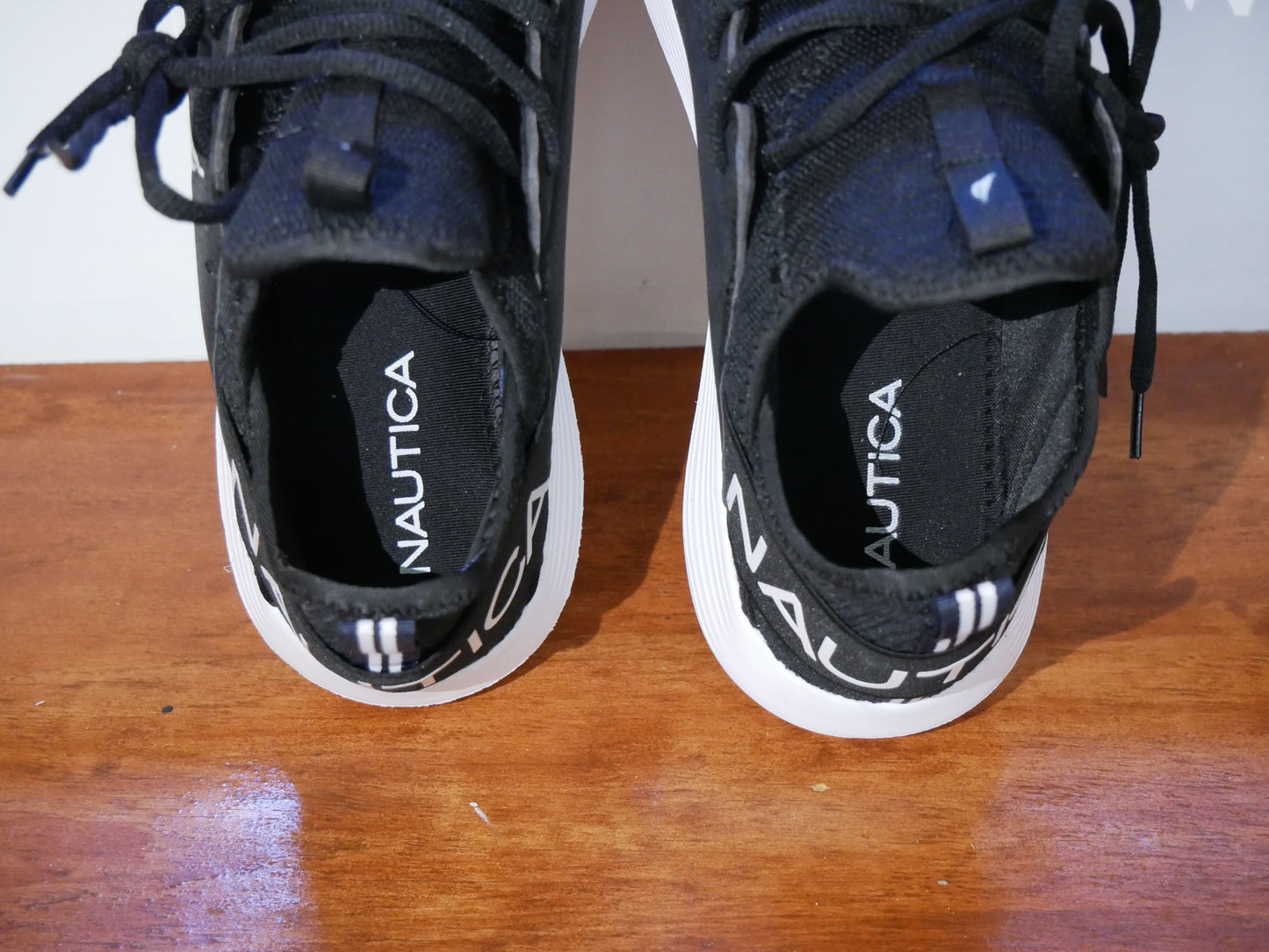 NAUTICA RAINEY LOW TOP SNEAKERS (BLACK)/ NEW