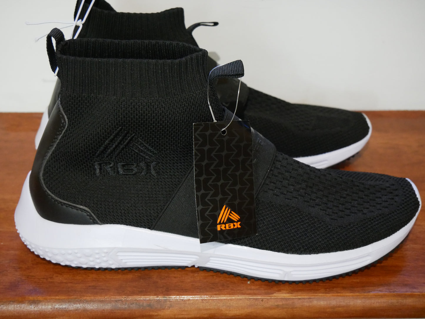 RBX HIGH TOP SNEAKERS (BLACK)/NEW