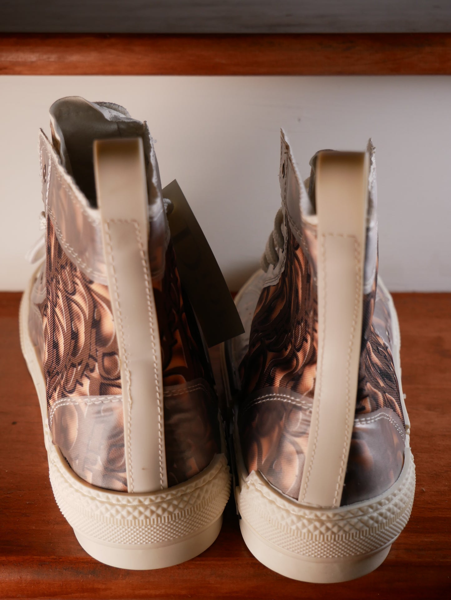CHRISTIAN DIOR B-23 HIGH TOP SNEAKERS (COPPER.BROWN)/NEW