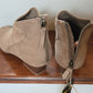 seven7 SUEDE ANKLE BOOTS (CAMEL)/NEW