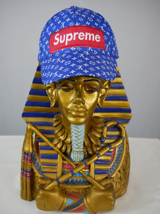 LOUIS VUITTON X SUPREME CAP (BLUE)/NEW