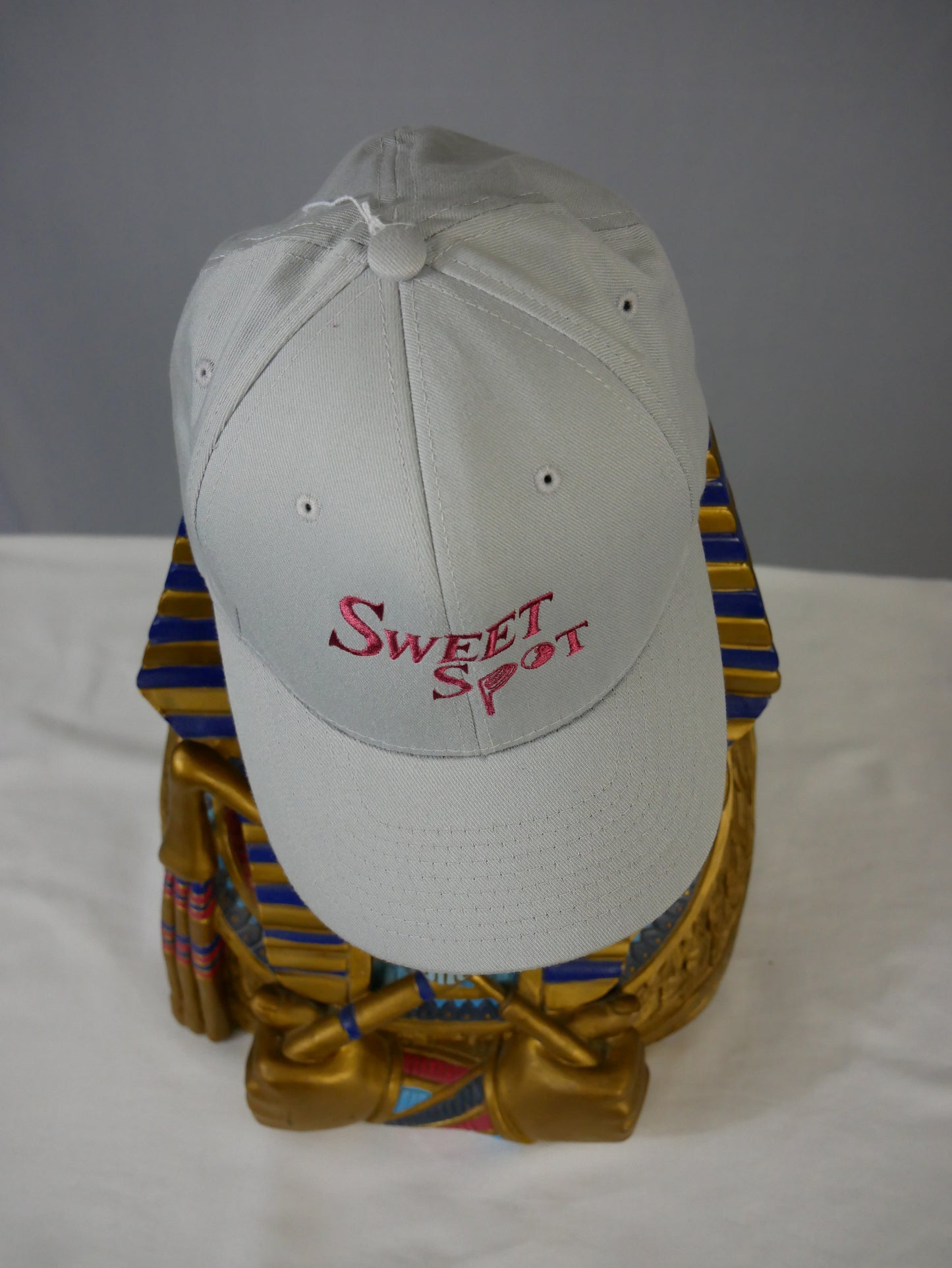 SWEET SPOT APPAREL RETRO GOLF CAP (GRAY)/NEW