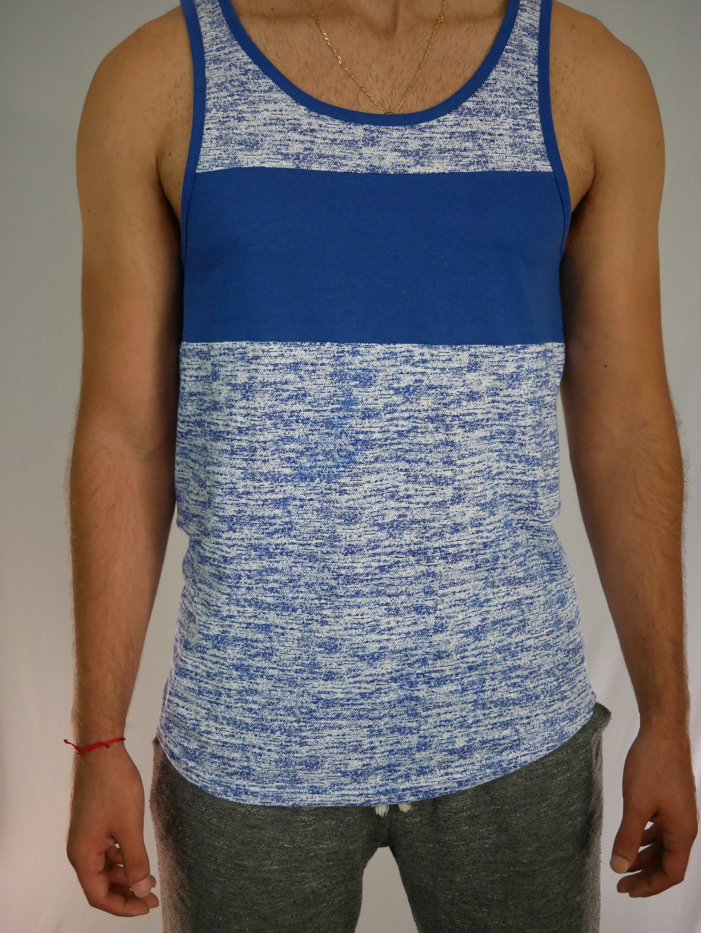 MODERN CULTURE TANK-TOP (BLUE)/NEW