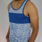 MODERN CULTURE TANK-TOP (BLUE)/NEW