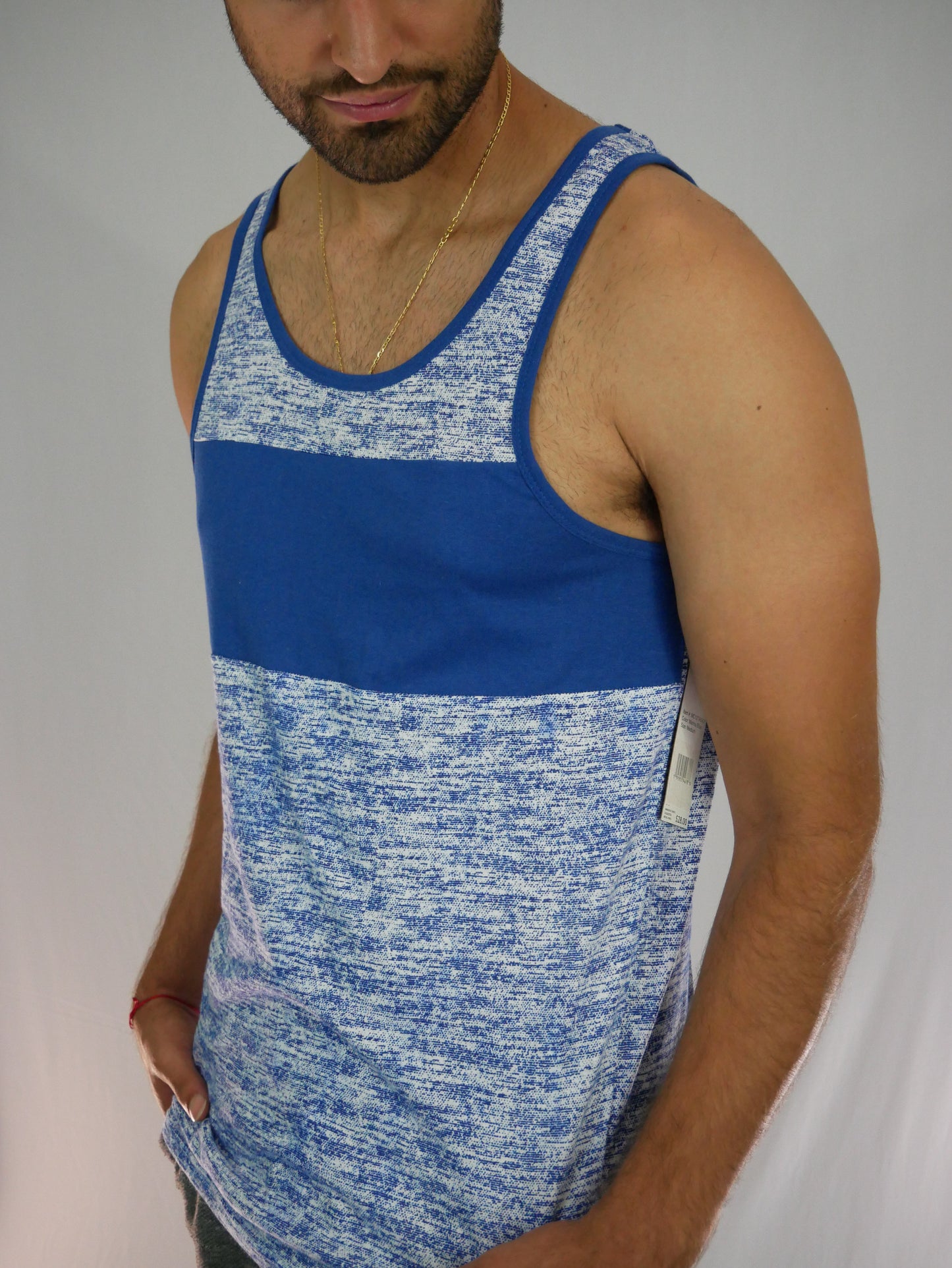 MODERN CULTURE TANK-TOP (BLUE)/NEW