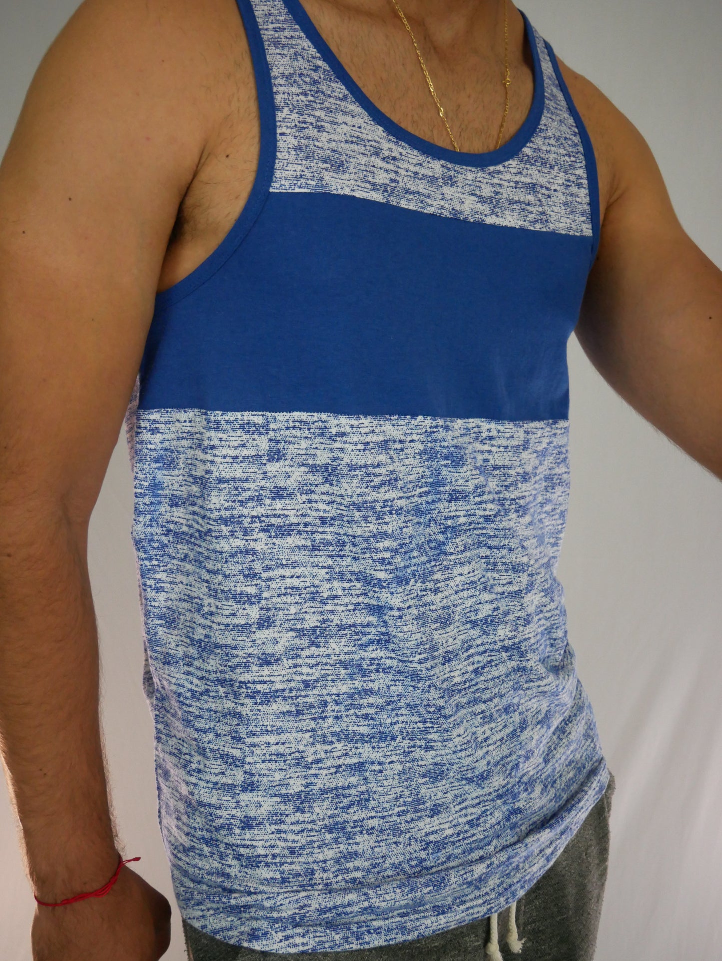 MODERN CULTURE TANK-TOP (BLUE)/NEW