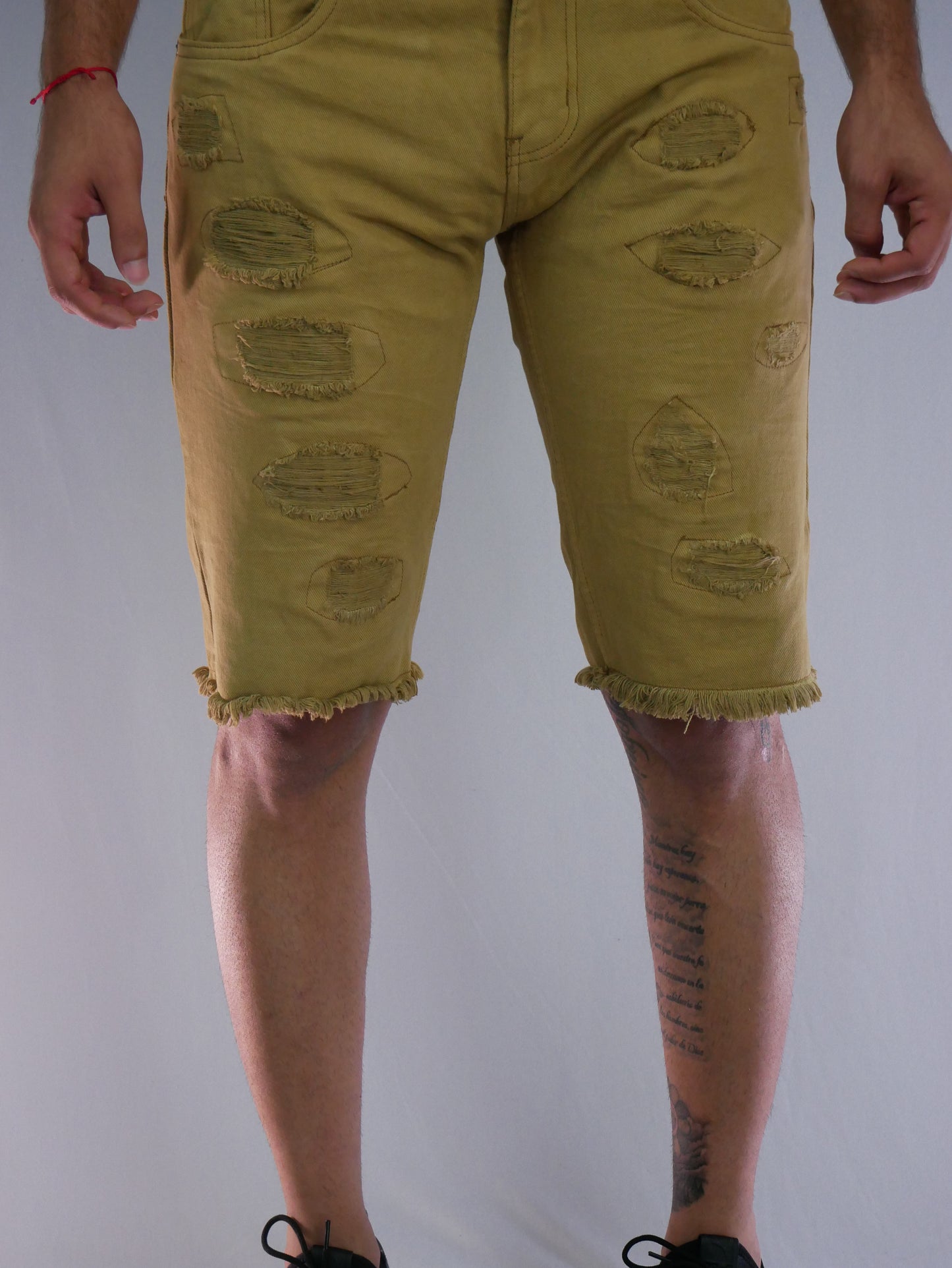 DASH DENIM SHORTS (GOLD)/NEW