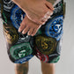 BAROQUE GOLD MULTI-COLORED SHORTS (NEW)