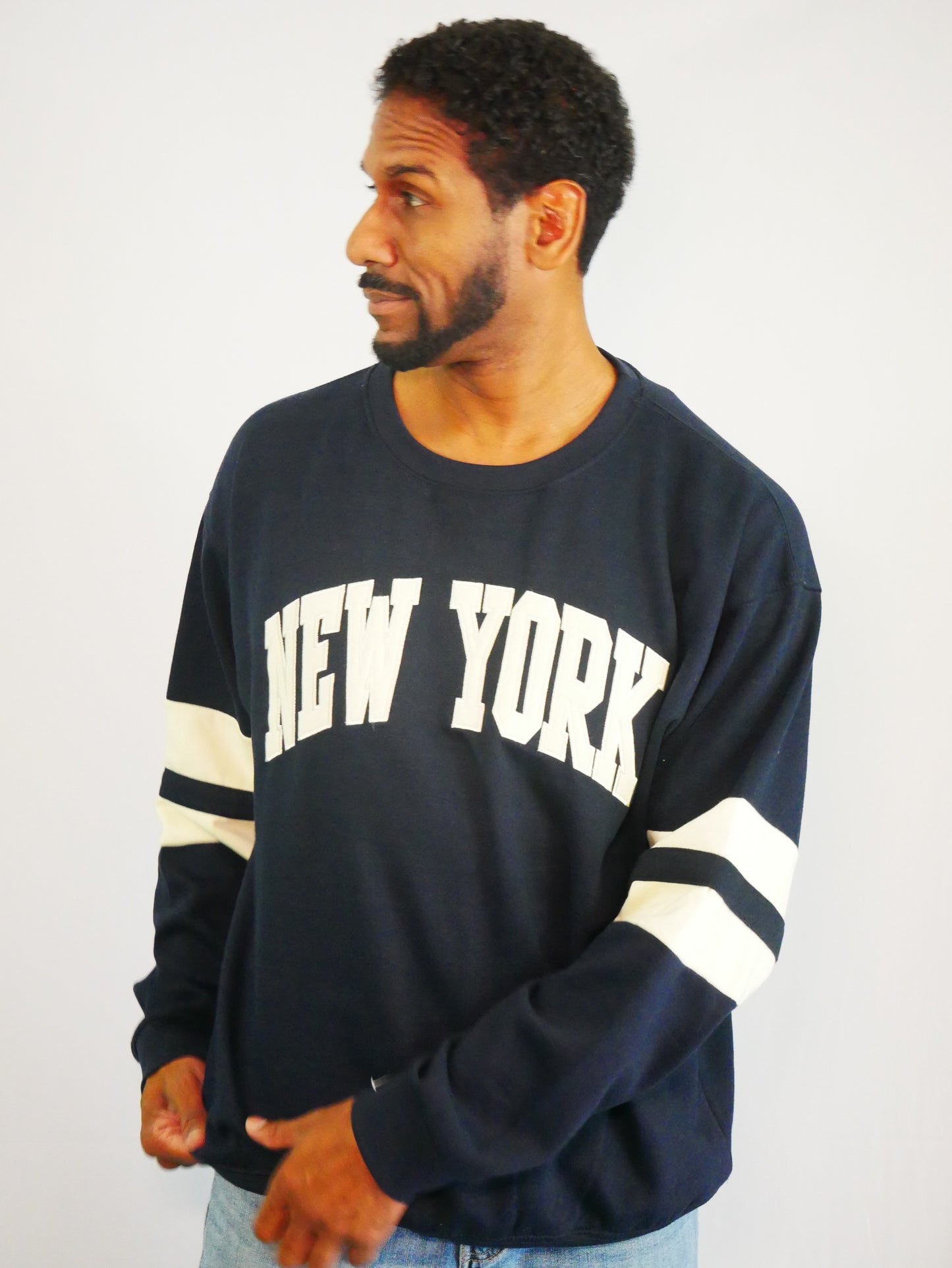 NEW YORK POPULAR SWEATER (BLUE/NEW)