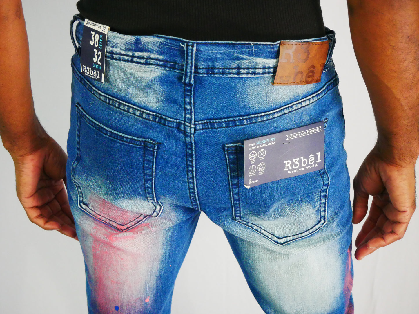 R3BEL JEANS (BLUE/NEW)