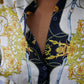 Fashion Nova Baroque Dress Shirt