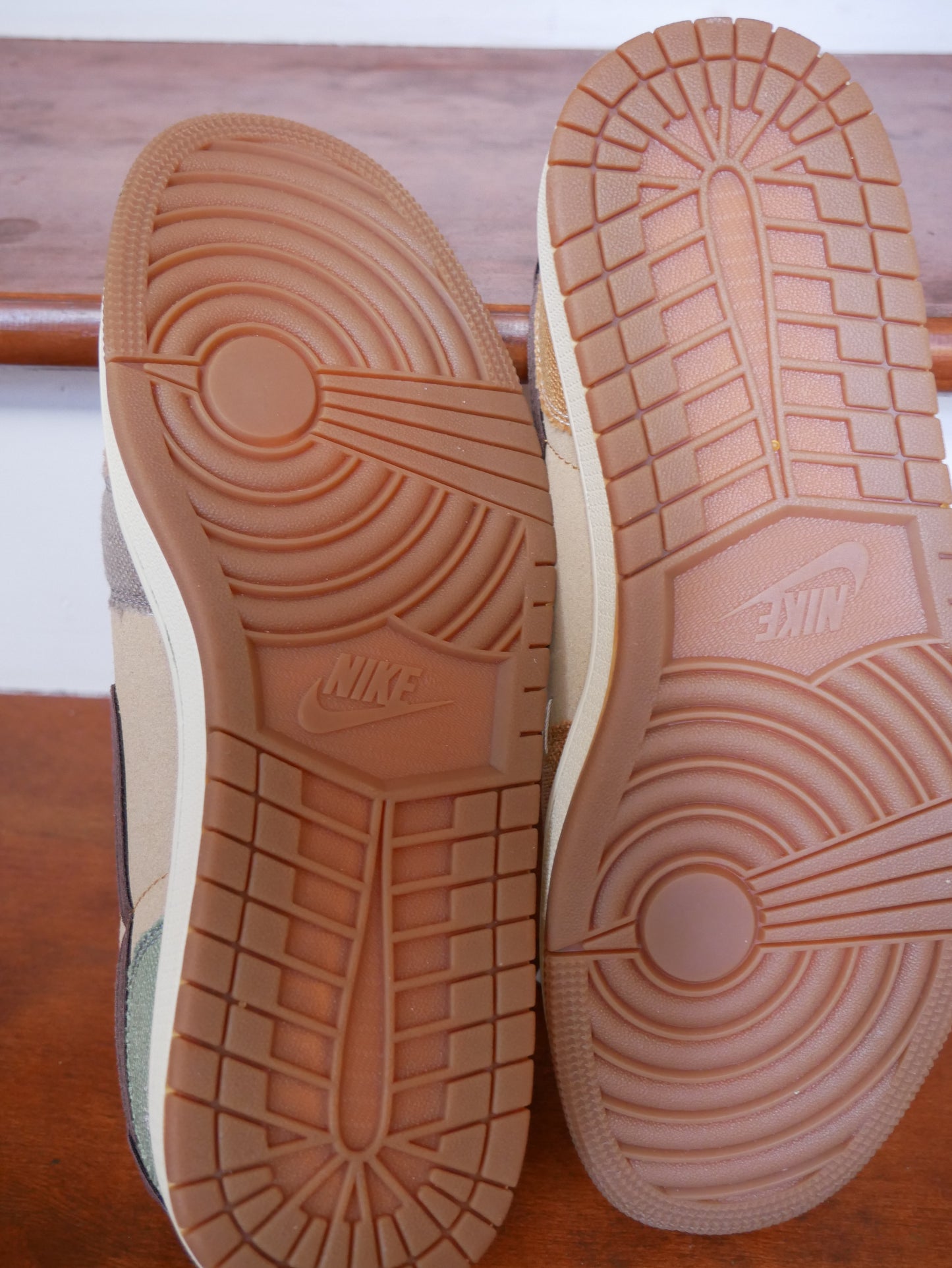 ZION WILLIAMSON AIR JORDAN 1 OG (BROWN/CREAM/GREEN) NEW