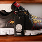 VERSACE TRIGRECA LOW TOP SNEAKERS ( BLACK & GOLD)/ NEW