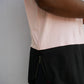 AKADEMIKS TWO-TONE PINK & BLACK  T-SHIRT/NEW