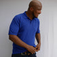 KASWA POLO SHIRT (BLUE)/NEW