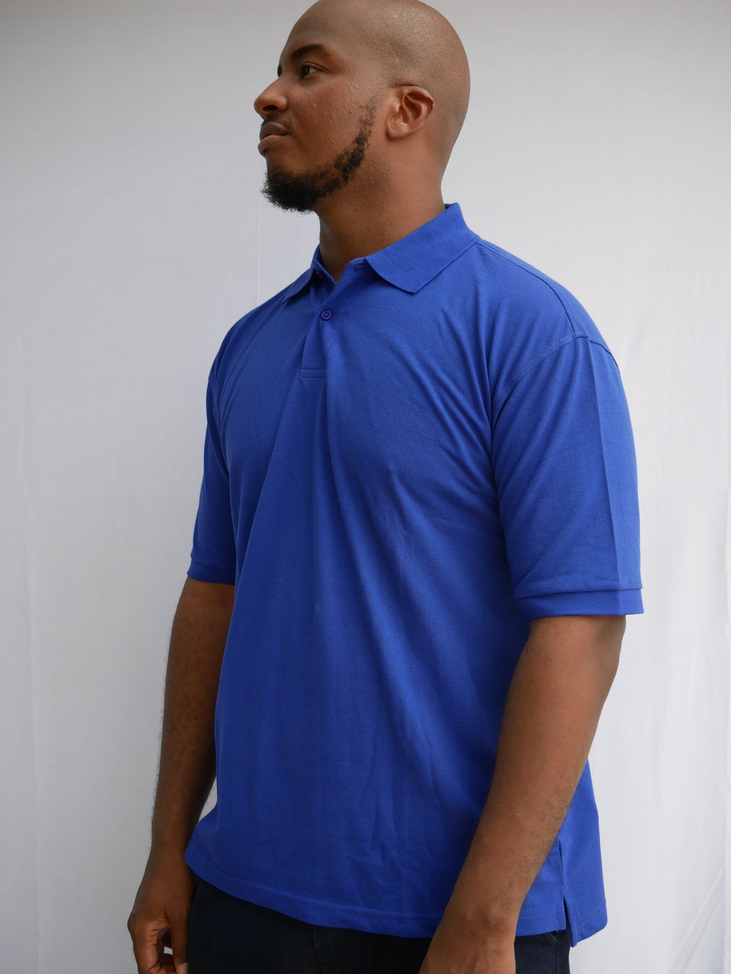 KASWA POLO SHIRT (BLUE)/NEW