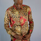 DRILL CLOTHING  BAROQUE GOLD LONG-SLEEVED DRESS SHIRT (RED.GOLD)/NEW