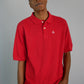 AKADEMIKS POLO SHIRT (RED)/NEW