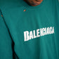 BALENCIAGA HOBO OVERSIZE T-SHIRT (OLIVE)/NEW