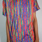 DRILL MULTI-COLORED T-SHIRT (RED)/NEW