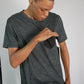 AKADEMIKS POCKET T-SHIRT (GRAY)/NEW