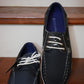 ROCAWEAR BOAT SHOES ( NAVY BLUE)/NEW