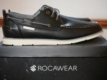 ROCAWEAR BOAT SHOES ( NAVY BLUE)/NEW