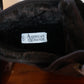AMERICAN EXCHANGE SLIP ON BOOTS (BLACK)/NEW