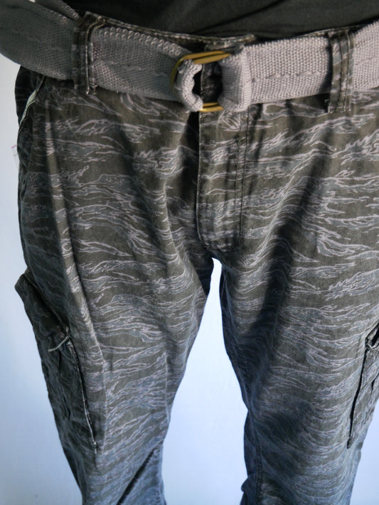 IMPERIOUS  CAMOUFLAGE PANTS (BLACK)/NEW