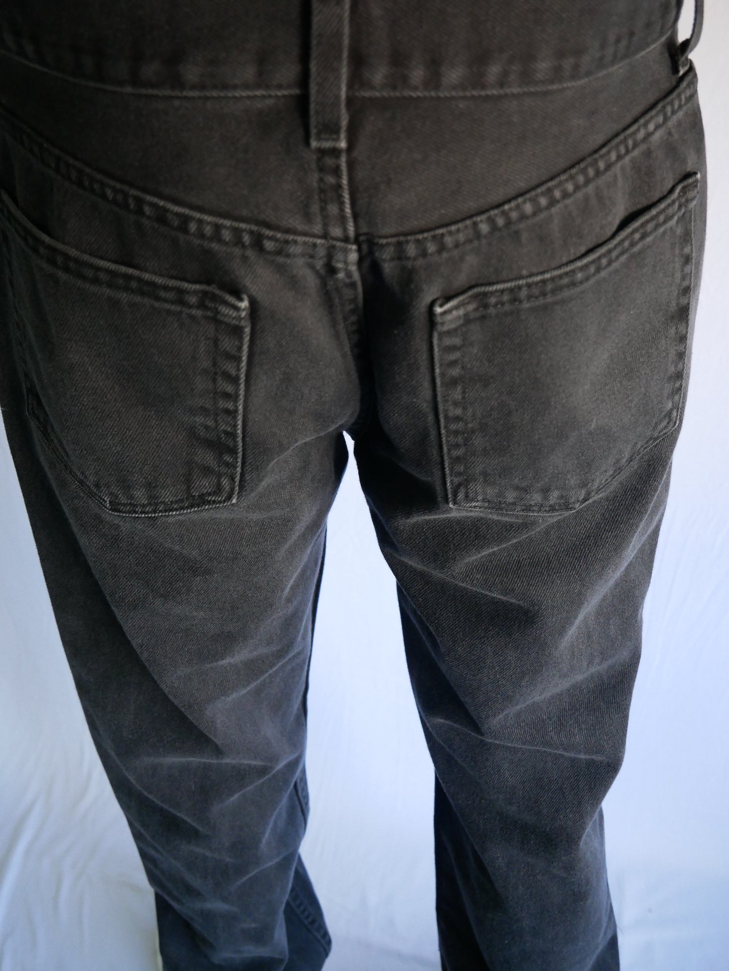 GEORGE REGULAR JEANS (BLACK)/NEW