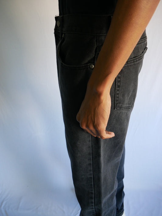 GEORGE REGULAR JEANS (BLACK)/NEW