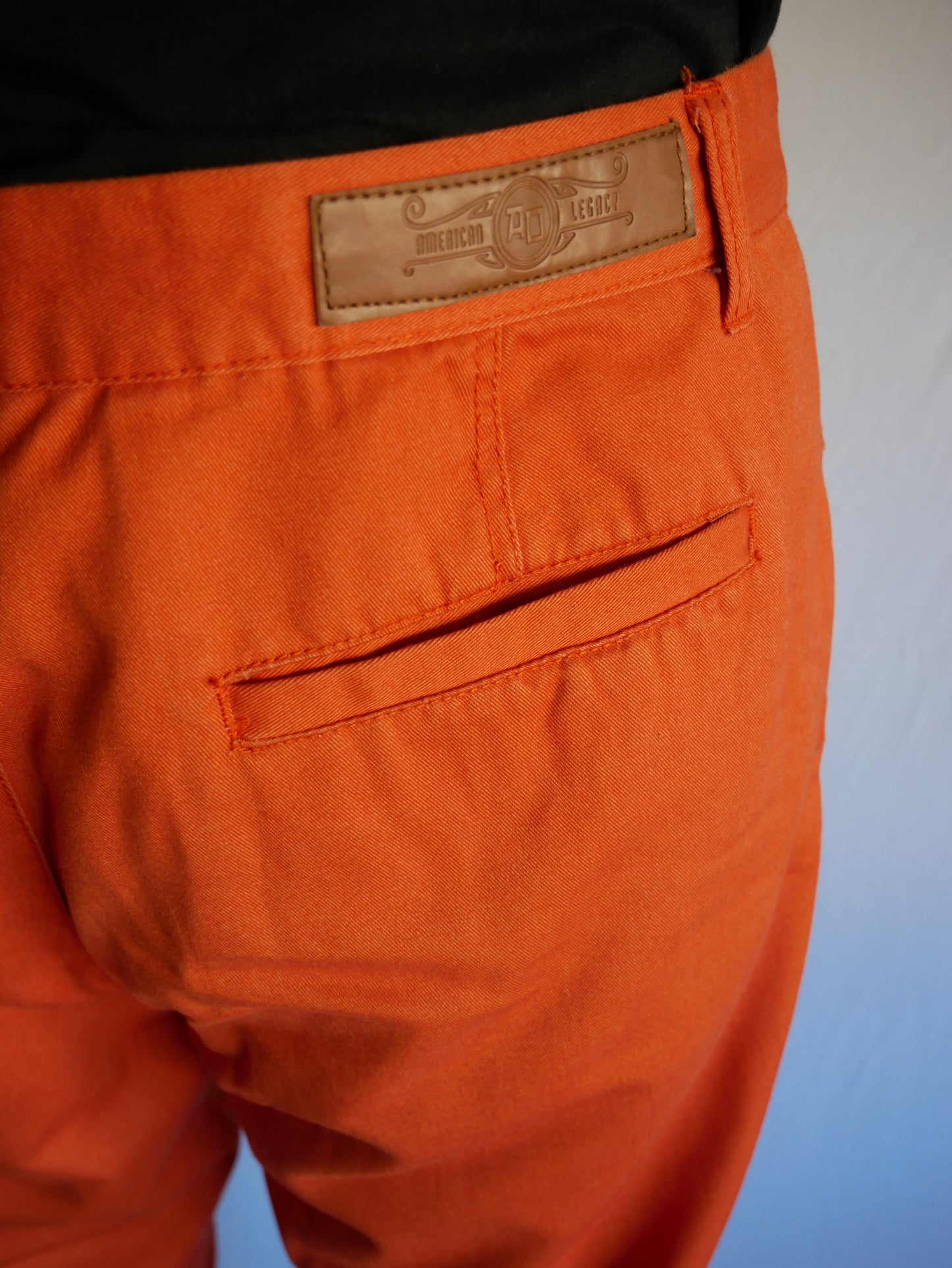 AMONGST OTHERS CHINO DRESS PANTS (ORANGE) USED