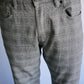 FRIED-DENIM CHECKERED PANTS. (GRAY)/NEW