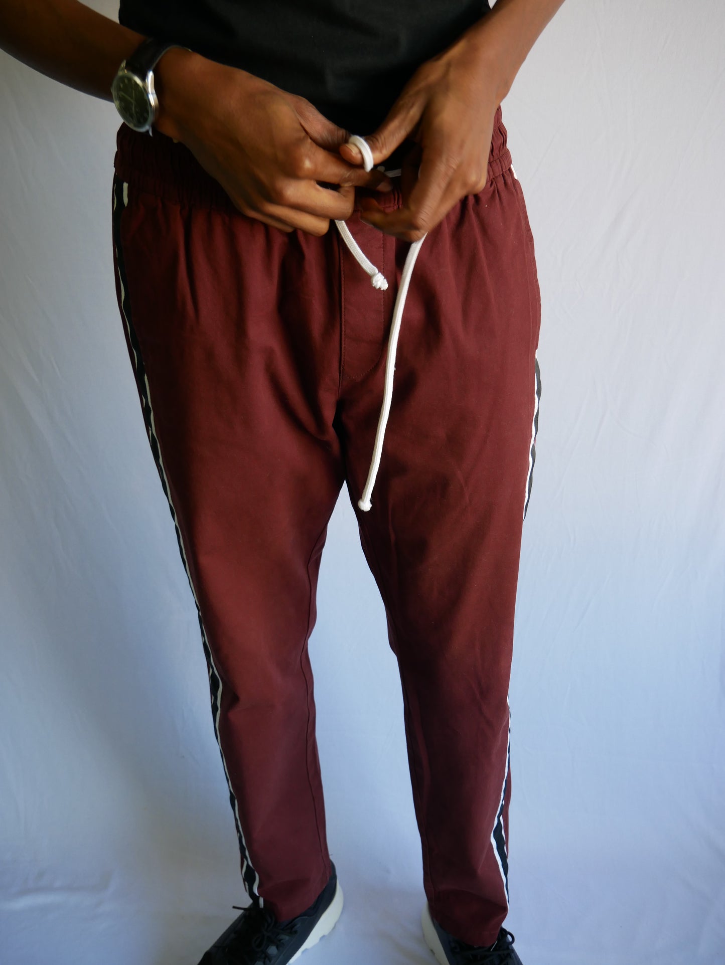 DOCKERS ALPHA KHAKI PANTS (BURGUNDY)/NEW