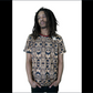 FRESH PRINTS OF BELAIR BAROQUE SHORT-SLEEVED T-SHIRT (BLACK & GOLD)/NEW